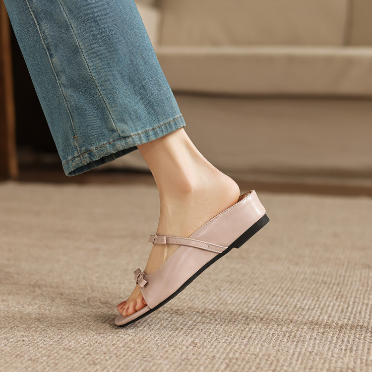 Women's Mid Heel Chunky Heel Slippers Summer 2026 Microfiber - Image 3